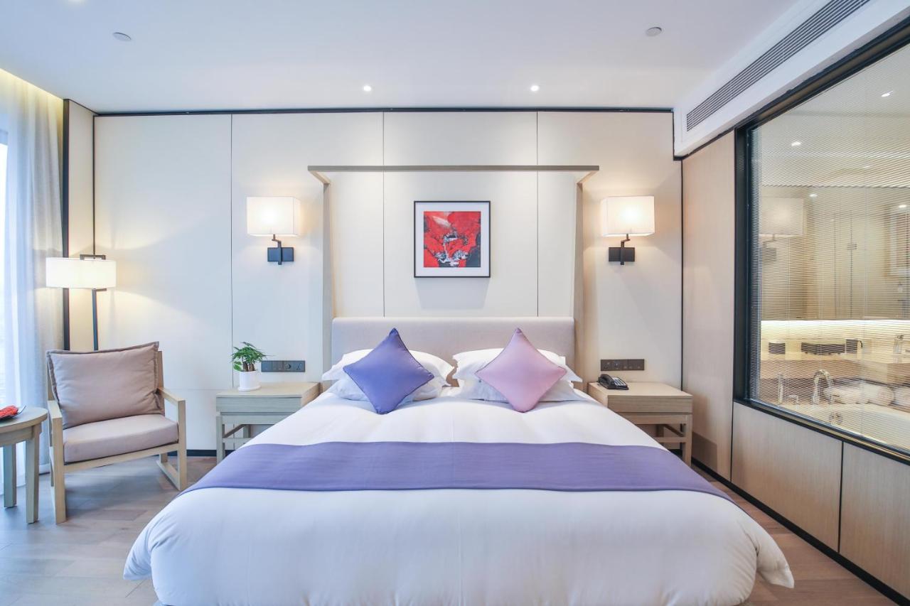 Ssaw Boutique Hotel Wenzhou Jiushan Lake Bagian luar foto
