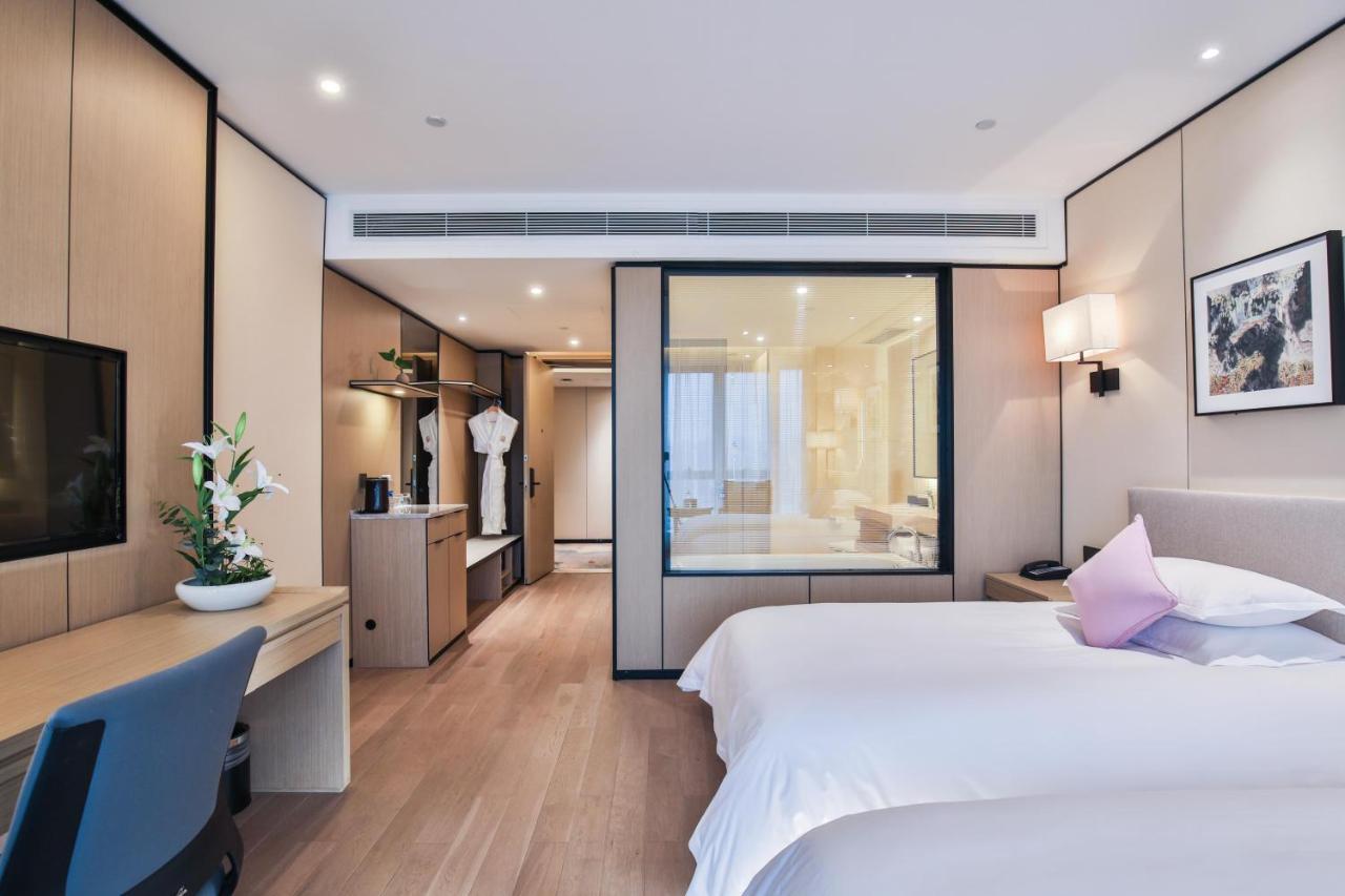 Ssaw Boutique Hotel Wenzhou Jiushan Lake Bagian luar foto