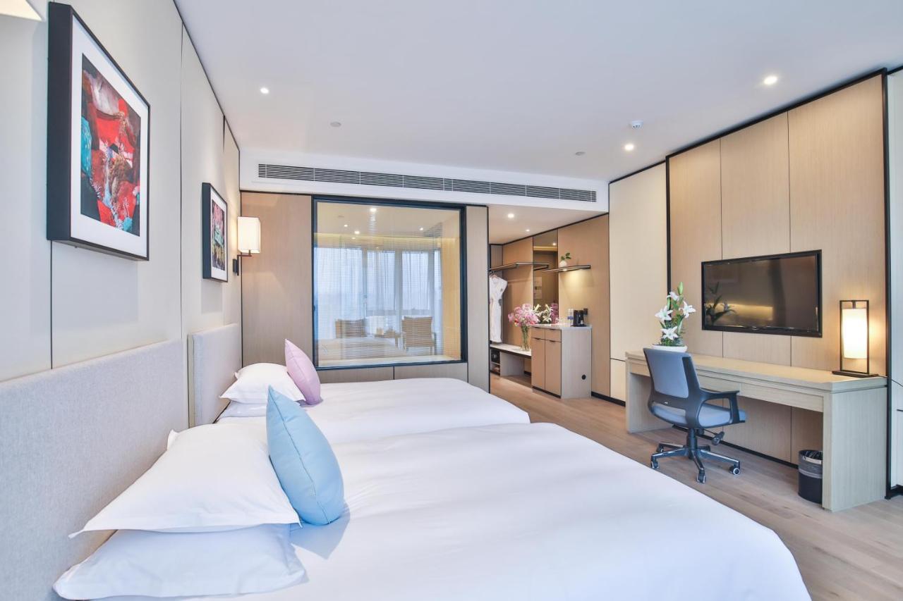 Ssaw Boutique Hotel Wenzhou Jiushan Lake Bagian luar foto
