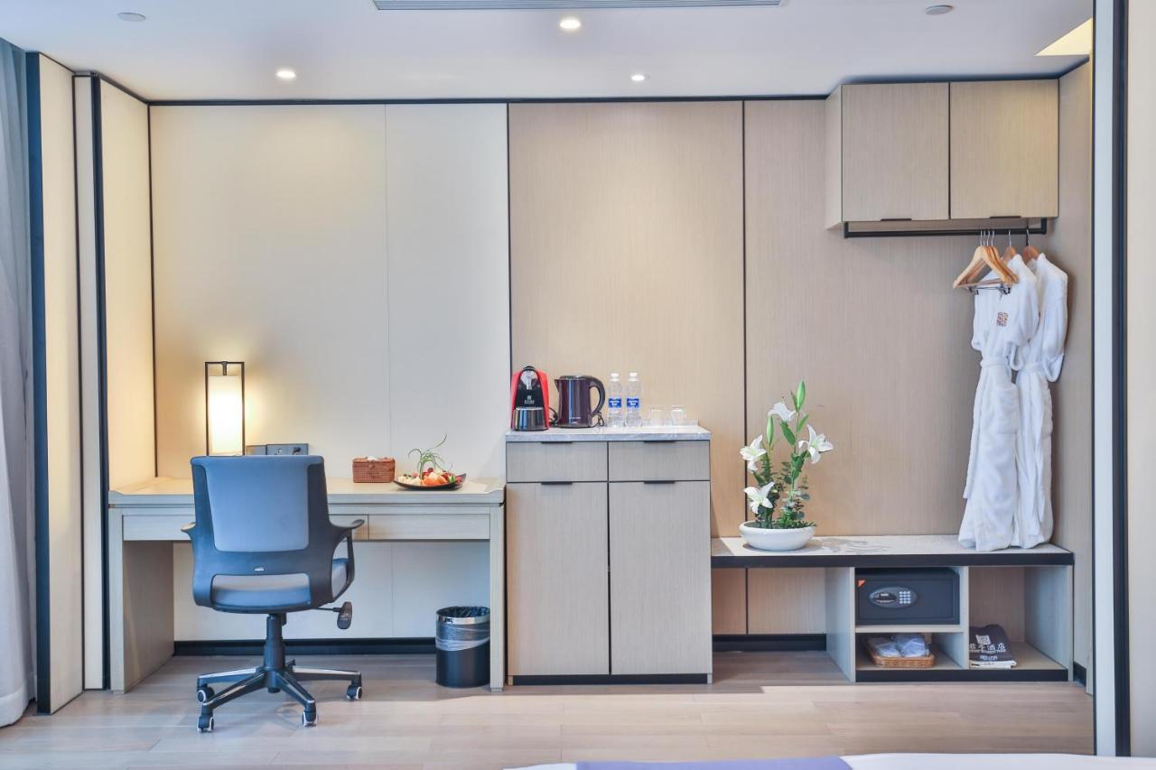 Ssaw Boutique Hotel Wenzhou Jiushan Lake Bagian luar foto