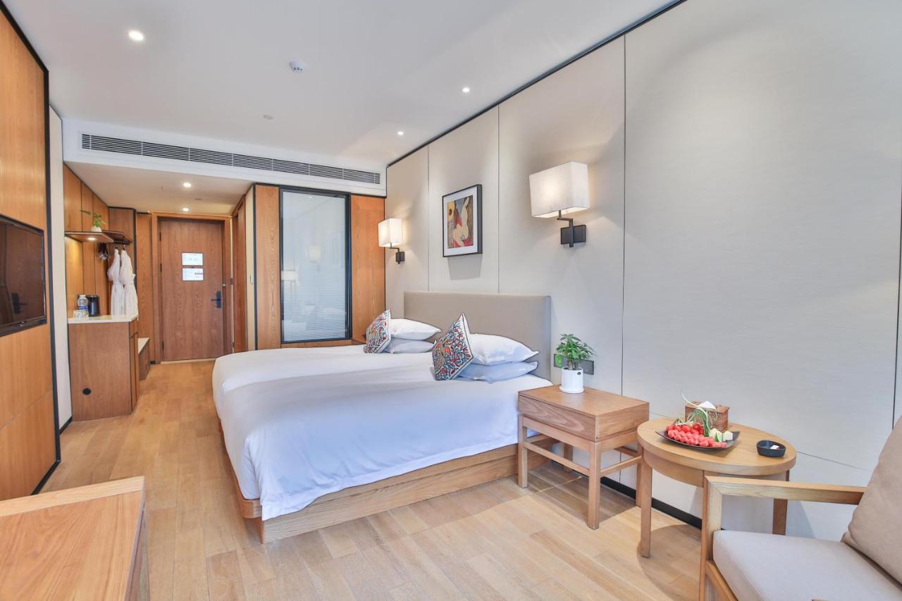 Ssaw Boutique Hotel Wenzhou Jiushan Lake Bagian luar foto