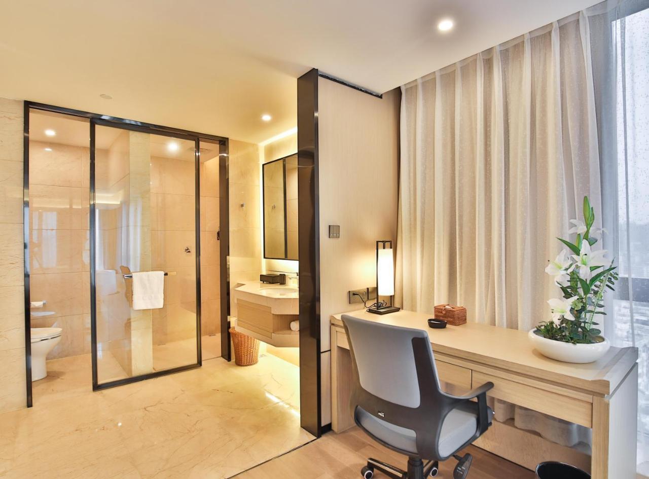 Ssaw Boutique Hotel Wenzhou Jiushan Lake Bagian luar foto