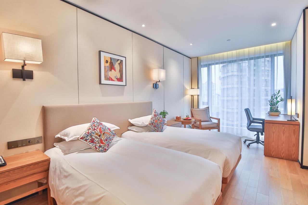 Ssaw Boutique Hotel Wenzhou Jiushan Lake Bagian luar foto