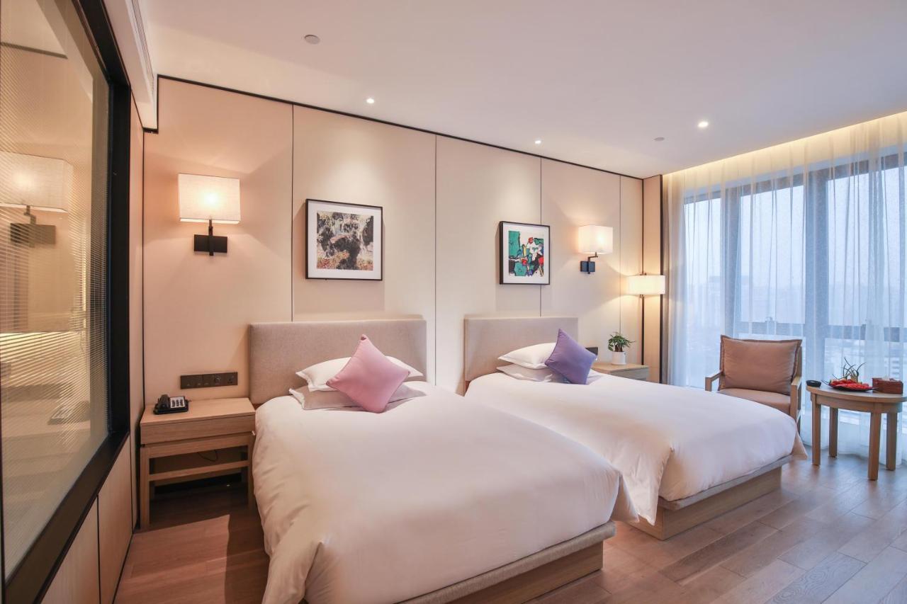 Ssaw Boutique Hotel Wenzhou Jiushan Lake Bagian luar foto