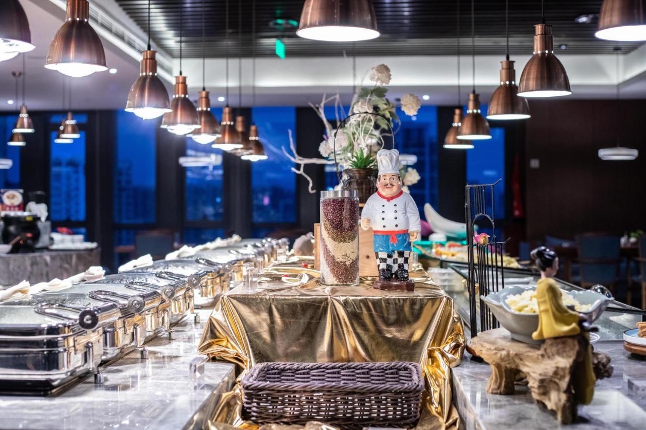 Ssaw Boutique Hotel Wenzhou Jiushan Lake Bagian luar foto