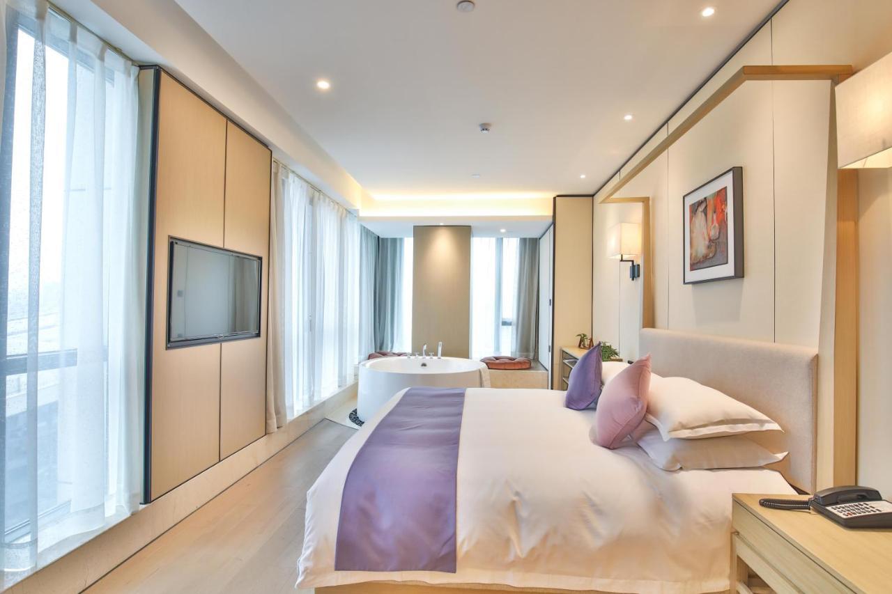 Ssaw Boutique Hotel Wenzhou Jiushan Lake Bagian luar foto